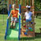 Backyard Discovery Beach Front Wooden Swing Set