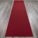 Ottomanson Ottohome Collection Runner Rug, 2'7" x 10', Red