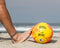 Senda Playa Beach Soccer Ball, Fair Trade Certified, Orange/Yellow