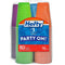 Hefty Disposable Plastic Cups in Assorted Colors - 16 Ounce, 4 Packages of 100 Cups (400 Total)