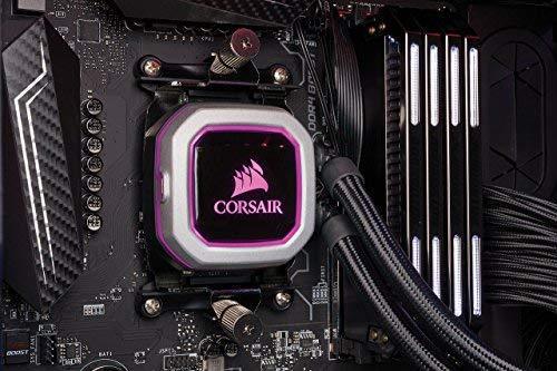 CORSAIR HYDRO Series H115i PRO RGB AIO Liquid CPU Cooler,280mm, Dual ML140 PWM Fans, Intel 115x/2066, AMD AM4