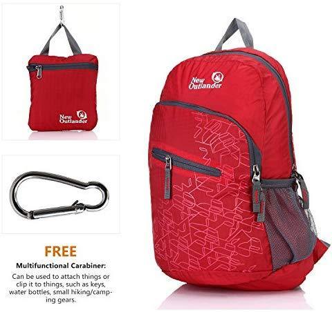 Outlander Ultra Lightweight Packable Water Resistant Travel Hiking Backpack Daypack Handy Foldable Camping Outdoor Backpack