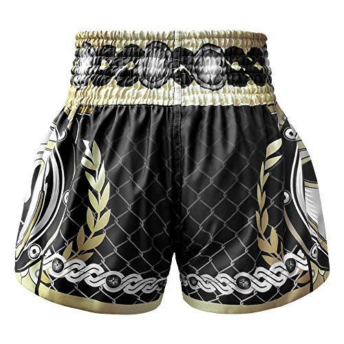 Tuff Boxing Sport Muay Thai Shorts Trunks Kick Martial Aart Training Gym Clothing