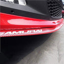 Front Lip ,HengJia Auto Parts 2.5m/8.2ft Car carbon fiber front lip,Front Bumper Lip ,Carbon Lip ,Side Skirt, front lip spoiler 100% waterproof protection(Carbon black)