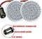 Motorcycle LED Light 2" 50mm Bullet Style LED Turn Signals Pannel For Motor bike Sporter Softail Touring (1157 base-1)