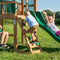 Backyard Discovery Buckley Hill Wooden Swing Set