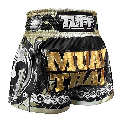 Tuff Boxing Sport Muay Thai Shorts Trunks Kick Martial Aart Training Gym Clothing