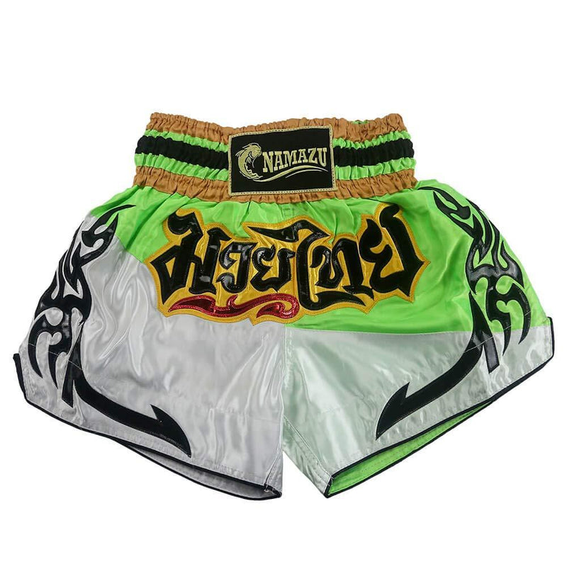 NAMAZU Muay Thai Shorts for Men and Women, High Grade MMA Gym Boxing Kickboxing Shorts.