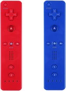 Yosikr Wireless Remote Controller for Wii Wii U - 4 Packs Pink+Red+Deep Blue+Blue