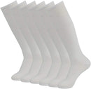 Soccer Socks, RTZAT Unisex Solid Knee High Tube Team Sports Football Socks, 2,6,12 Pairs