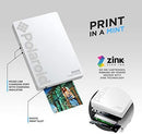 Polaroid Mint Pocket Printer W/ Zink Zero Ink Technology & Built-In Bluetooth for Android & iOS Devices - Black