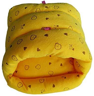 WOWOWMEOW Guinea-Pigs Bed,Hamster Bed,Small Animals Warm Hanging Cage Cave Bed