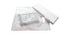 100 Extra Durable 2.5mil 12x15 Clear Merchandise bags Die Cut Handle-Semi-Glossy finish-Anti-Stretch. For Retail store plastic bags, Party favors, Handouts and more by Best Choice (Clear)