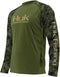 Huk Subphantis Double Header Vented Long Sleeve Shirt