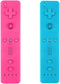 Yosikr Wireless Remote Controller for Wii Wii U - 4 Packs Pink+Red+Deep Blue+Blue