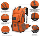 MOUNTAINTOP 40L Hiking Backpack for Outdoor Camping