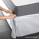 Zinus SmartBase Easy On/Easy Off Bed Skirt for 14 Inch SmartBase Mattress Foundation, Full