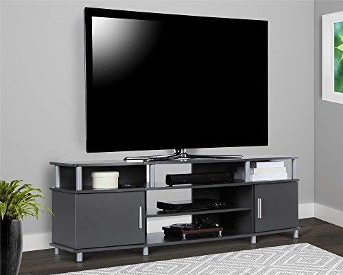 Ameriwood Home Carson TV Stand for TVs up to 70", Black