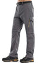 Mens Hiking Pants Adventure Quick Dry Convertible Lightweight Zip Off Fishing Travel Mountain Trousers