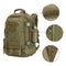 Outdoor 3 Day Expandable 40-64L Backpack Military Tactical Hiking Bug Out Bag