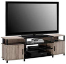 Ameriwood Home Carson TV Stand for TVs up to 70", Black