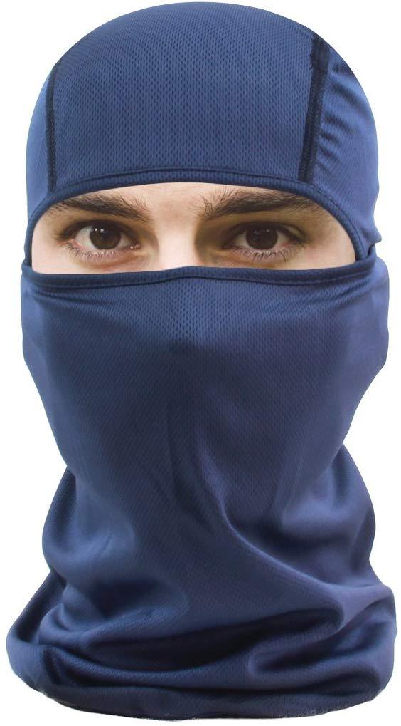 hikevalley Balaclava Face Mask Adjustable Windproof UV Protection Hood