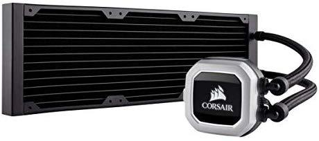 CORSAIR HYDRO Series H115i PRO RGB AIO Liquid CPU Cooler,280mm, Dual ML140 PWM Fans, Intel 115x/2066, AMD AM4