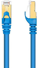 Maximm Cat7 Ethernet Cable, 15 Feet, Green, 5-Pack - Pure Copper - RJ45 Gold-Plated Snagless Connectors 600 MHz, 10 Gbps. for Fast Network & Computer Networking + Cable Clips and Ties