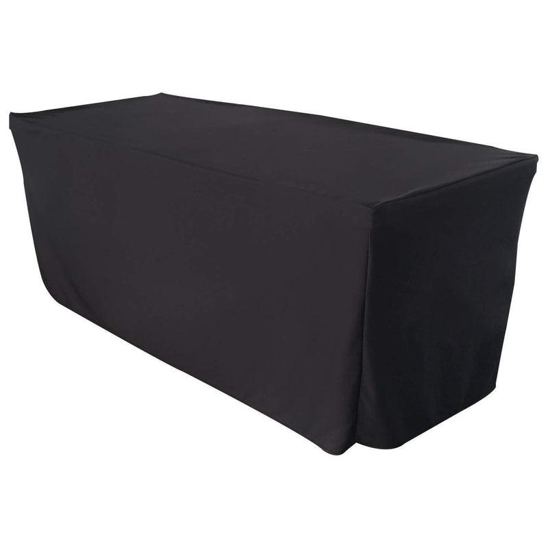 ABCCANOPY 6 FT Rectangle Tablecloth Table Cover for Rectangular Tables in Washable Polyester-Great for Buffet Table Parties Holiday Dinner, Wedding & More Navy Blue