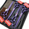 Elfirly 7.0in Professional Pet Grooming Scissors Set,Straight & Thinning & Curved Scissors 4pcs Set for Dog Grooming