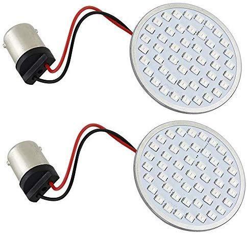 Motorcycle LED Light 2" 50mm Bullet Style LED Turn Signals Pannel For Motor bike Sporter Softail Touring (1157 base-1)