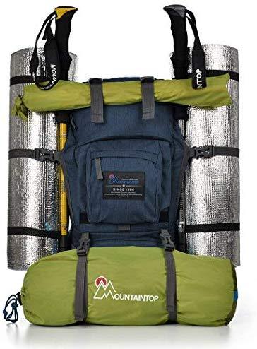 MOUNTAINTOP 40L Hiking Backpack for Outdoor Camping