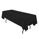 ABCCANOPY 6 FT Rectangle Tablecloth Table Cover for Rectangular Tables in Washable Polyester-Great for Buffet Table Parties Holiday Dinner, Wedding & More Navy Blue