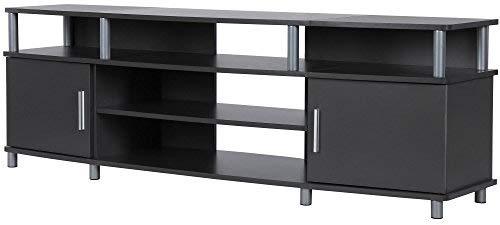 Ameriwood Home Carson TV Stand for TVs up to 70", Black