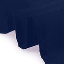 ABCCANOPY 6 FT Rectangle Tablecloth Table Cover for Rectangular Tables in Washable Polyester-Great for Buffet Table Parties Holiday Dinner, Wedding & More Navy Blue