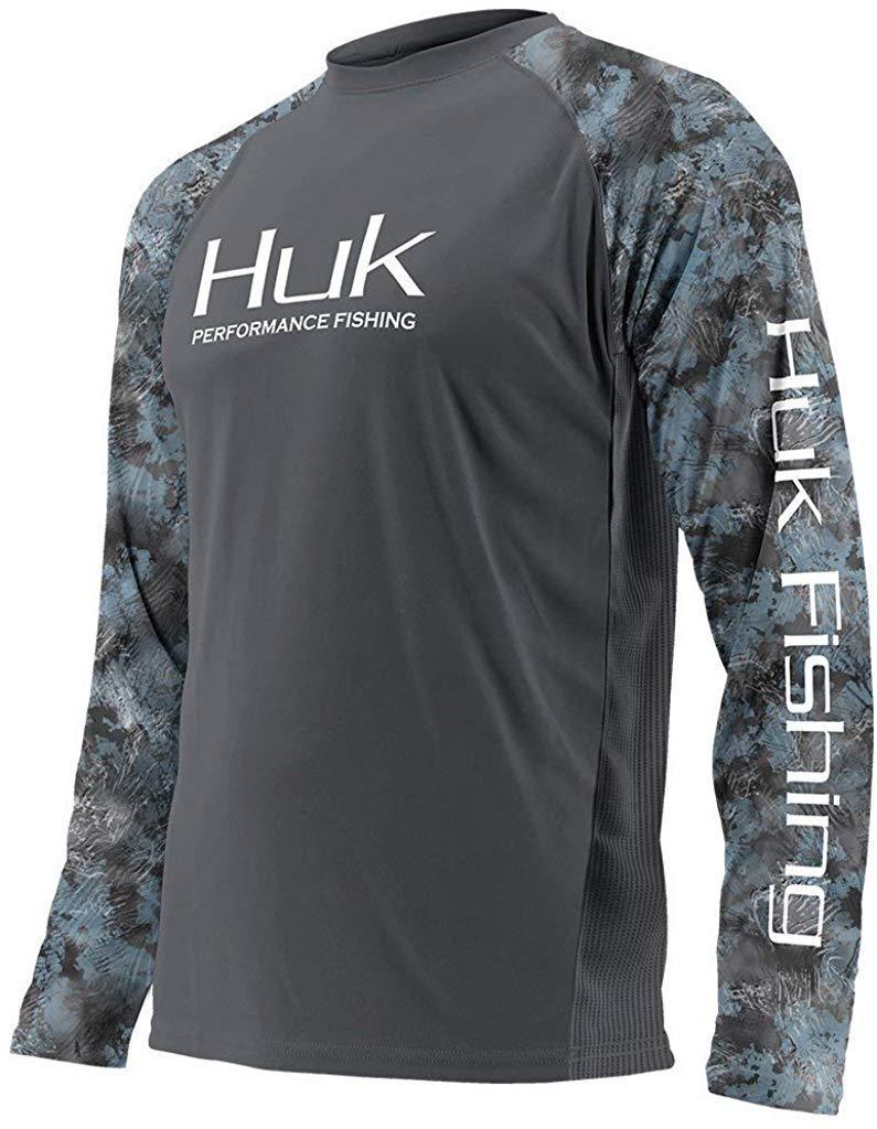 Huk Subphantis Double Header Vented Long Sleeve Shirt