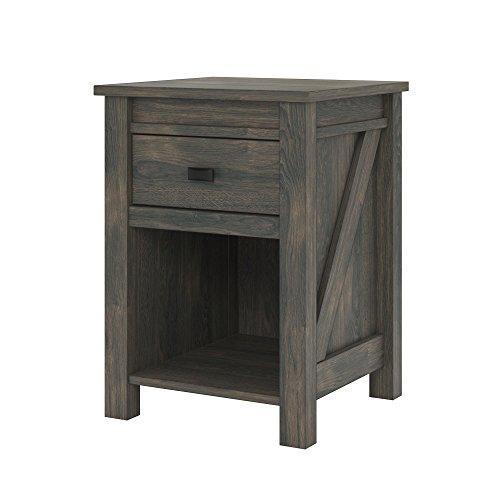 Ameriwood Home  Farmington Night Stand, Rustic ,Small, Century Barn Pine - 5683215PCOM