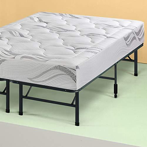 Zinus SmartBase Easy On/Easy Off Bed Skirt for 14 Inch SmartBase Mattress Foundation, Full