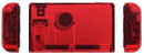 eXtremeRate Soft Touch Grip Back Plate for Nintendo Switch Console, NS Joycon Handheld Controller Housing with Full Set Buttons, DIY Replacement Shell for Nintendo Switch - Classics NES Style