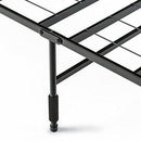 Zinus SmartBase Easy On/Easy Off Bed Skirt for 14 Inch SmartBase Mattress Foundation, Full