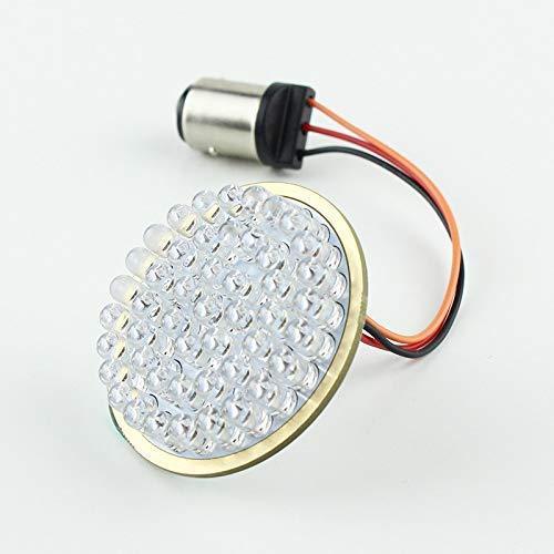 Motorcycle LED Light 2" 50mm Bullet Style LED Turn Signals Pannel For Motor bike Sporter Softail Touring (1157 base-1)