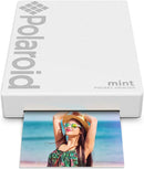 Polaroid Mint Pocket Printer W/ Zink Zero Ink Technology & Built-In Bluetooth for Android & iOS Devices - Black